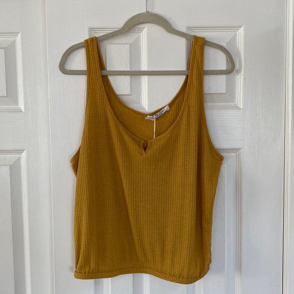 Yellow-Gold Tank Top